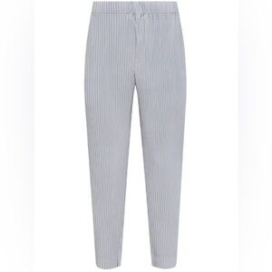 Homme Plissé Issey Miyake MC August pleated gray trousers